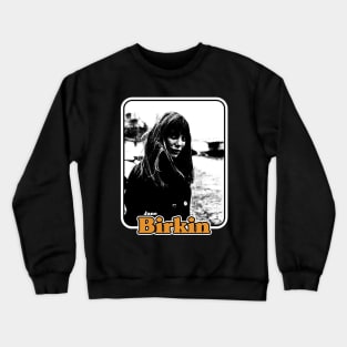 British and French actress and singer Crewneck Sweatshirt